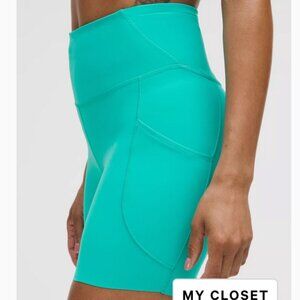 NWT LULULEMON Fast and Free High-Rise Short 6" 5 Pocket Tropics Tone SIZE 6